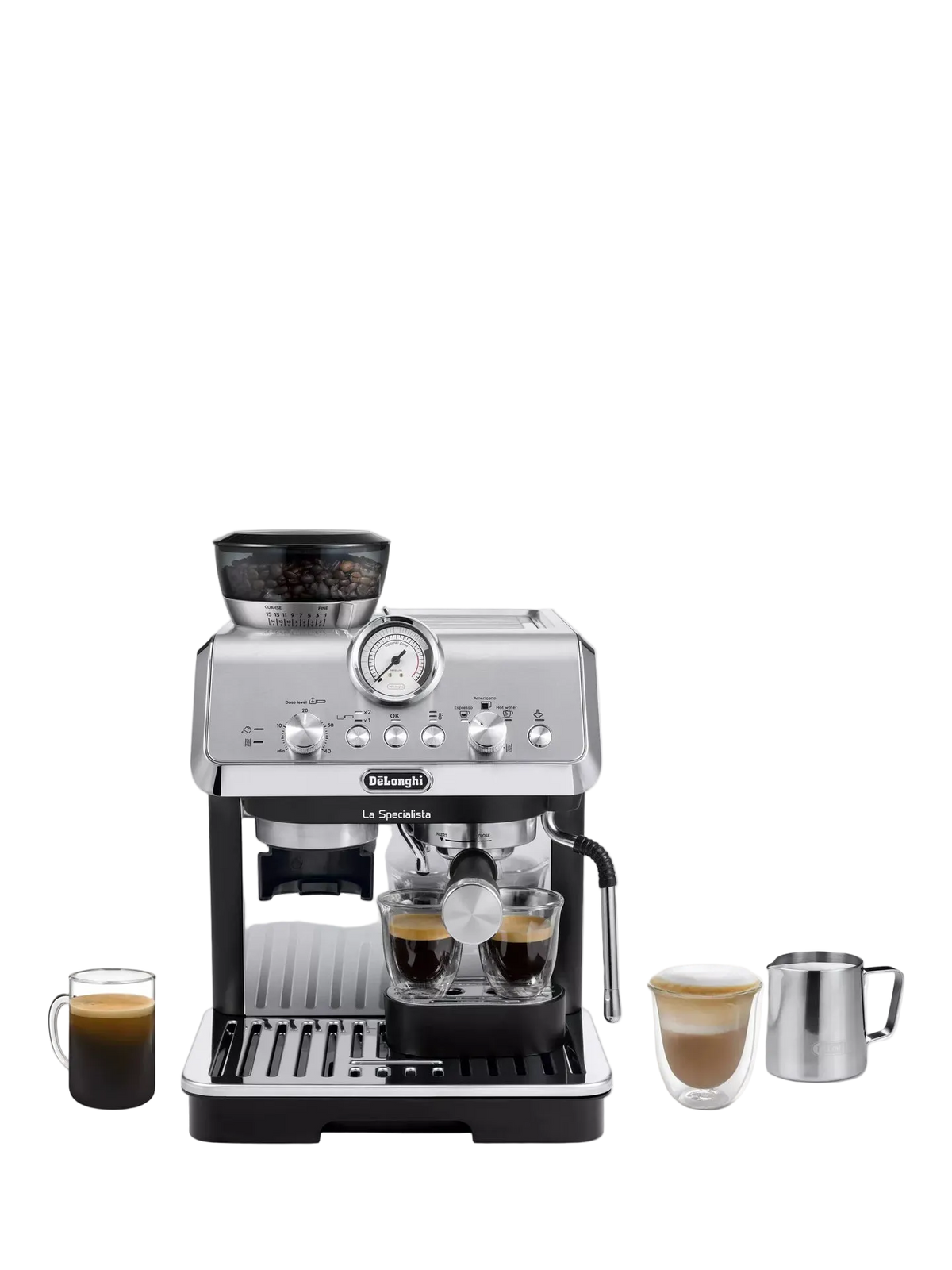 De'Longhi EC9155.MB La Specialista Arte Bean to Cup Espresso Coffee Machine, Black