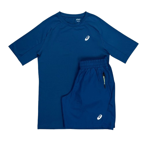 Asics Core Short Set Twight Blue