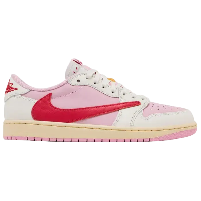Jordan 1 low Travis Scott Sail Tropical Pink