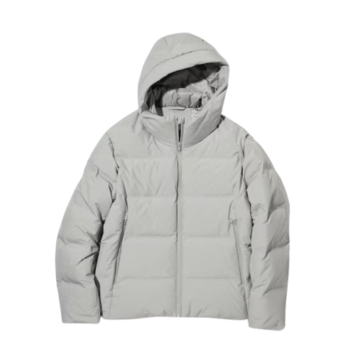 Uniqlo Seamless Down Parka Grey