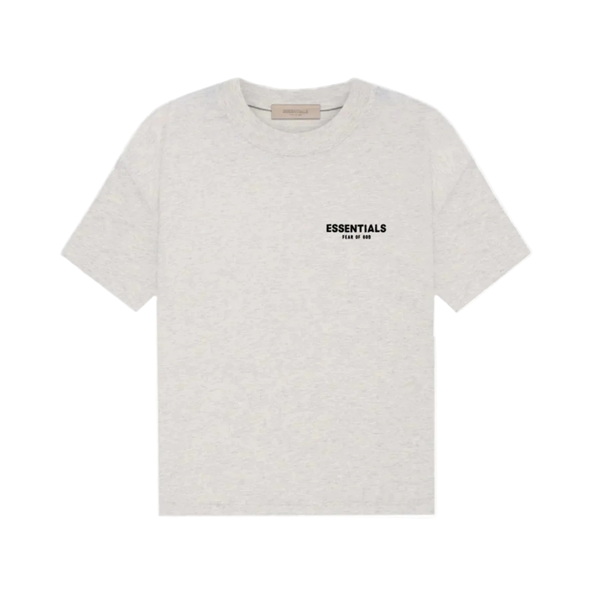Fear Of God Essentials Light Oatmeal T-shirt - SS22