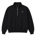 ALO Yoga Accolade 1/4 Zip Black Sweatshirt