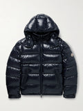 Moncler Maya Shell Down Jacket Navy
