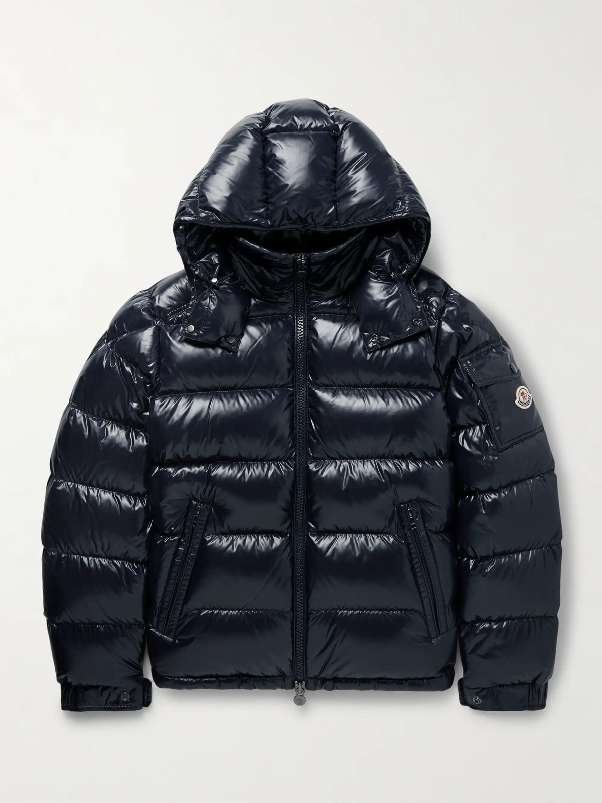 Moncler Maya Shell Down Jacket Navy