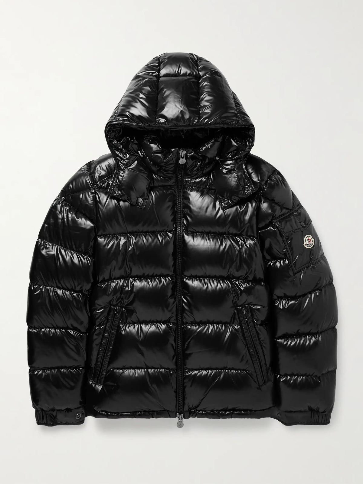 Moncler Maya Shell Down Jacket Black